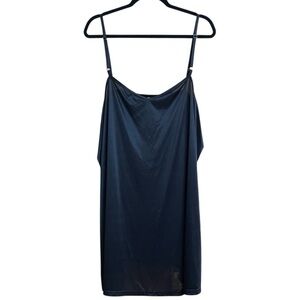 Lane‎ Bryant Black Chemise Soft Stretch Adjustable Straps Intimates